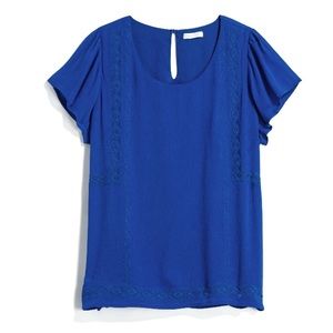 Stitch Fix - August Mist Embroidery Detail Top